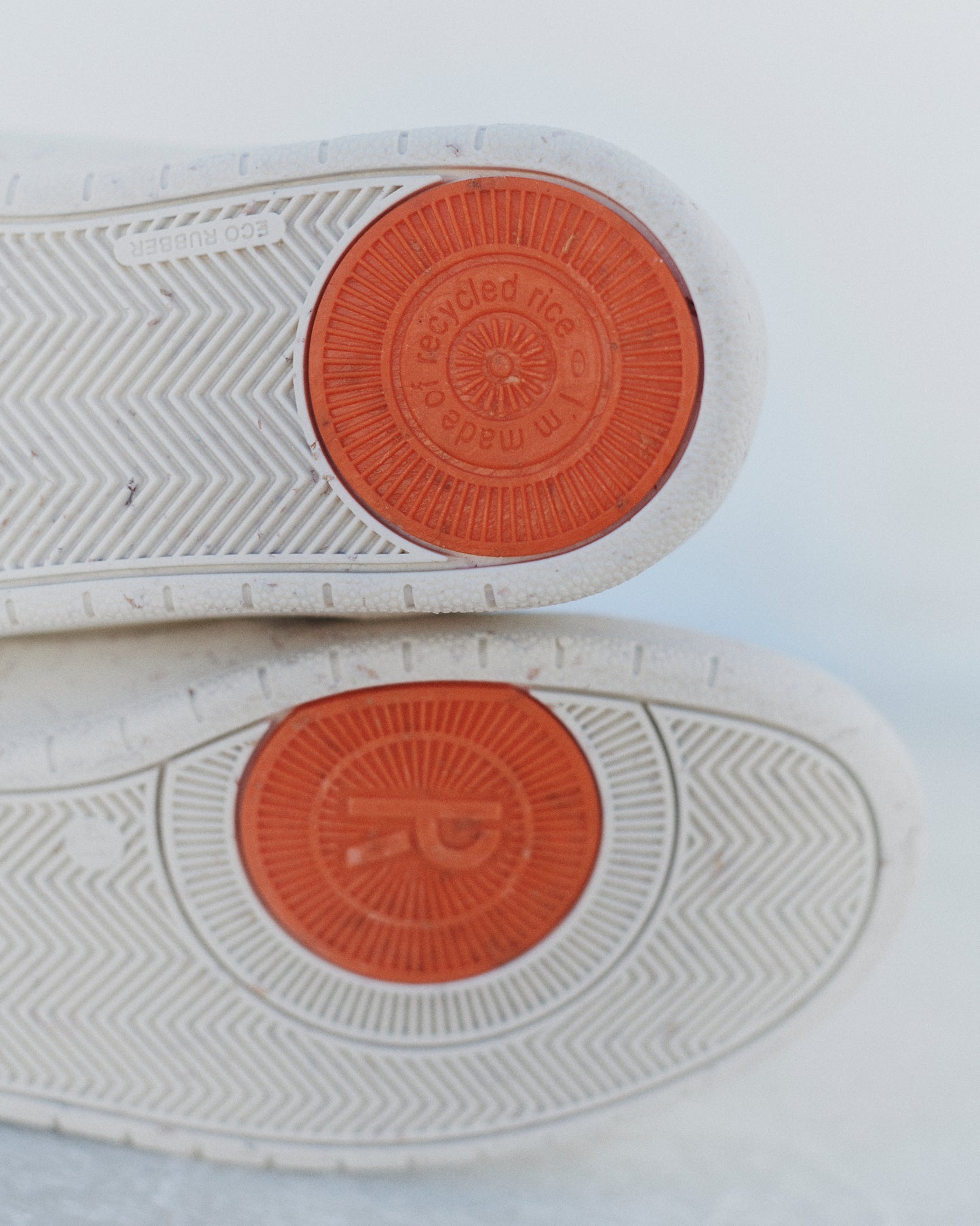Sneaker OPEN21 ecru / orange - limited