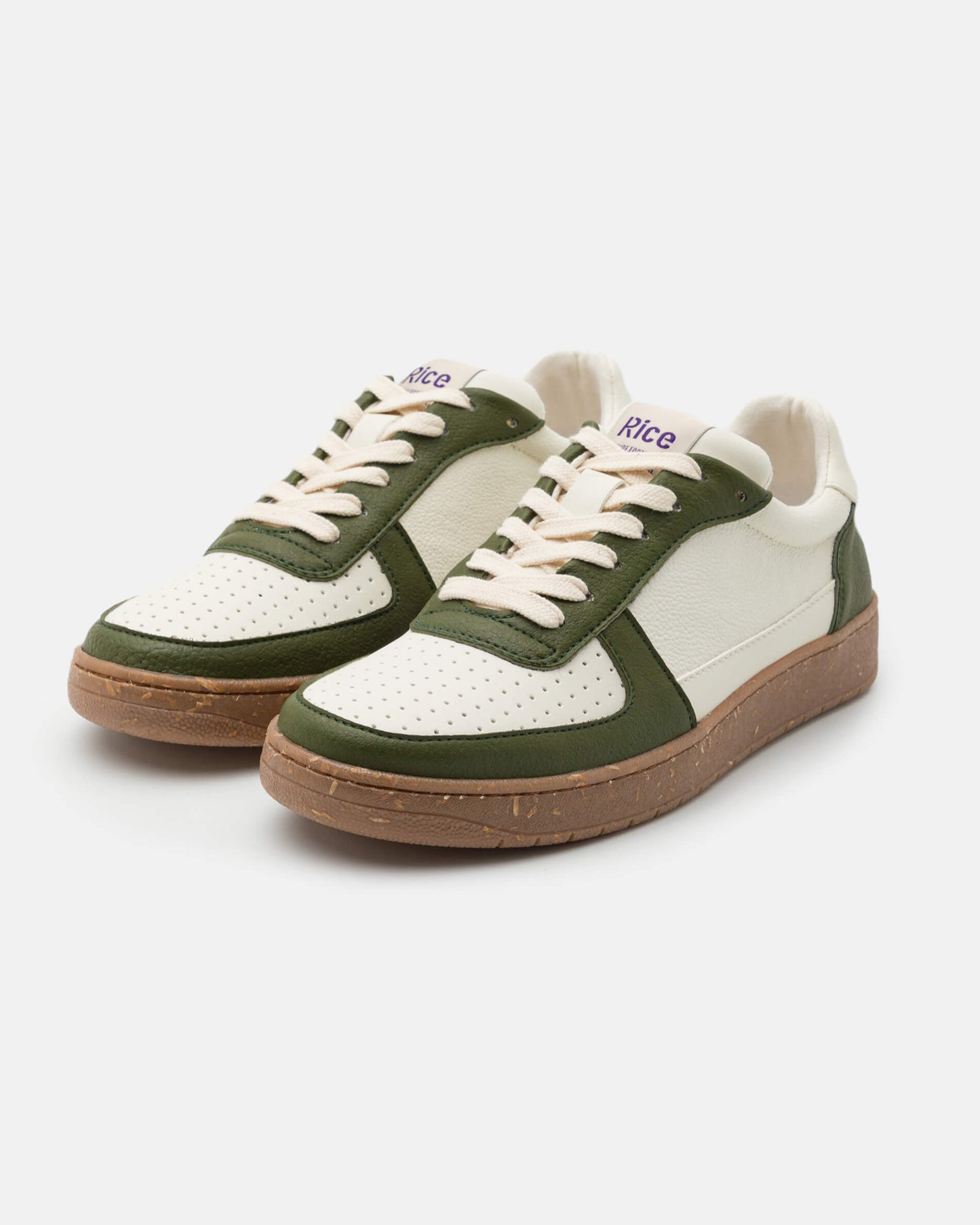 Sneaker OPEN21 Green / Ecru