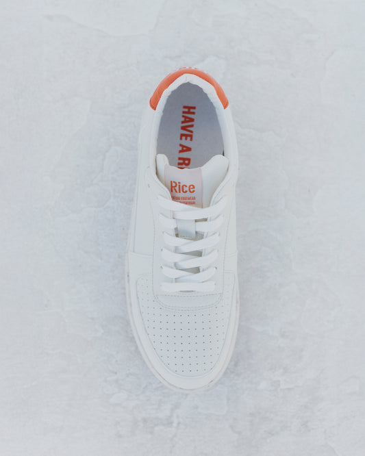 Sneaker OPEN21 ecru / orange - limitiert
