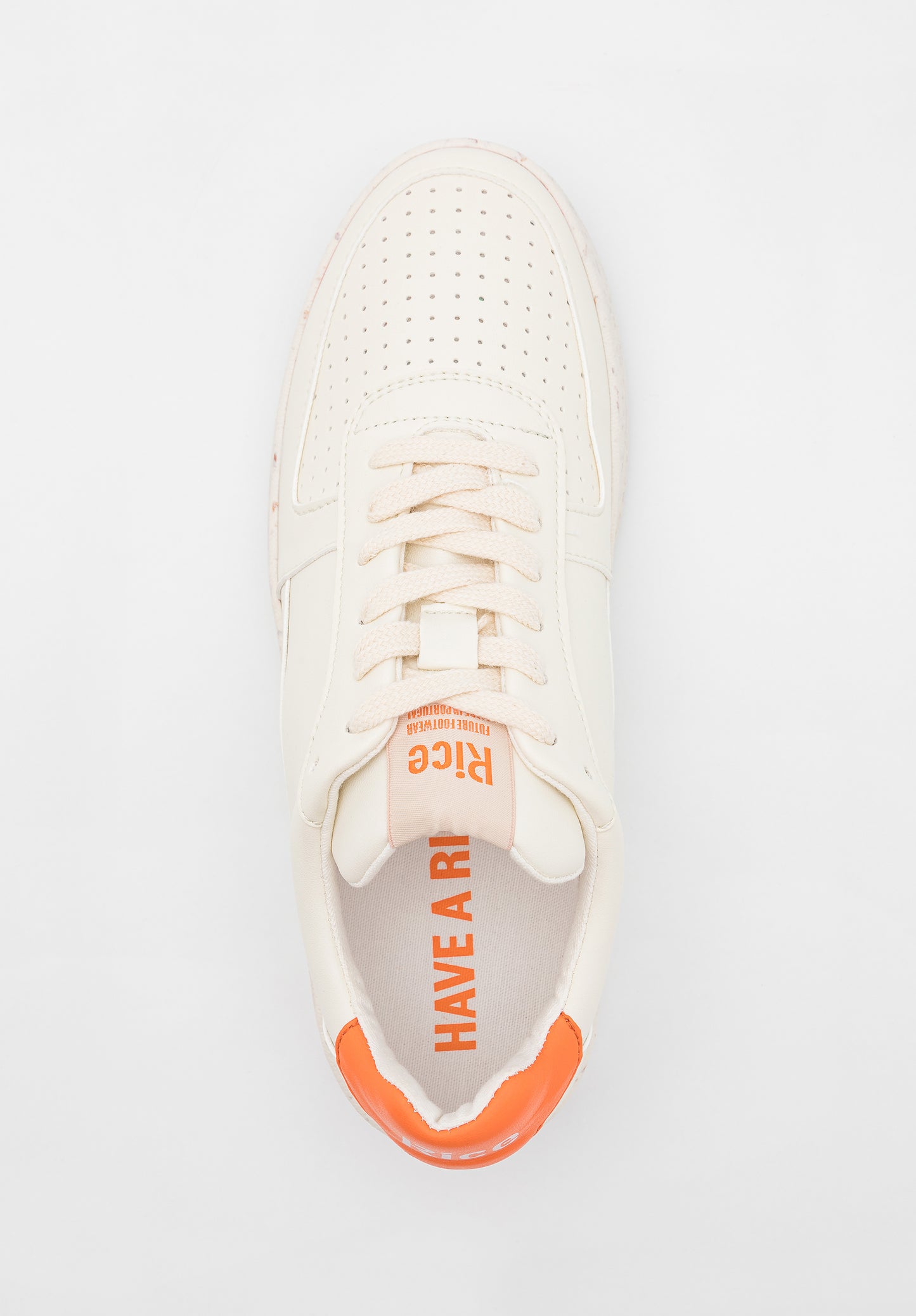 Sneaker OPEN21 ecru / orange - limited