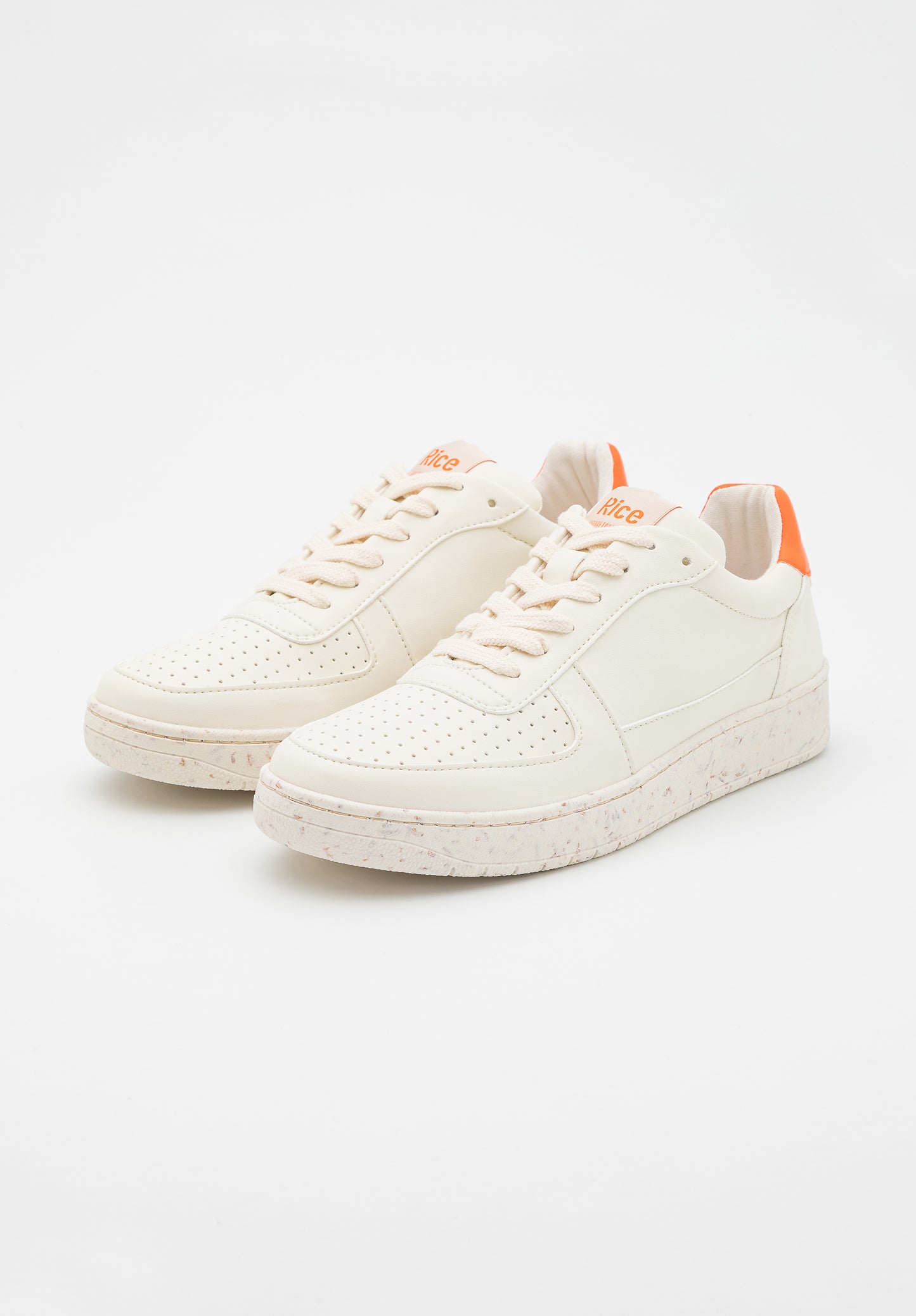Sneaker OPEN21 ecru / orange - limited